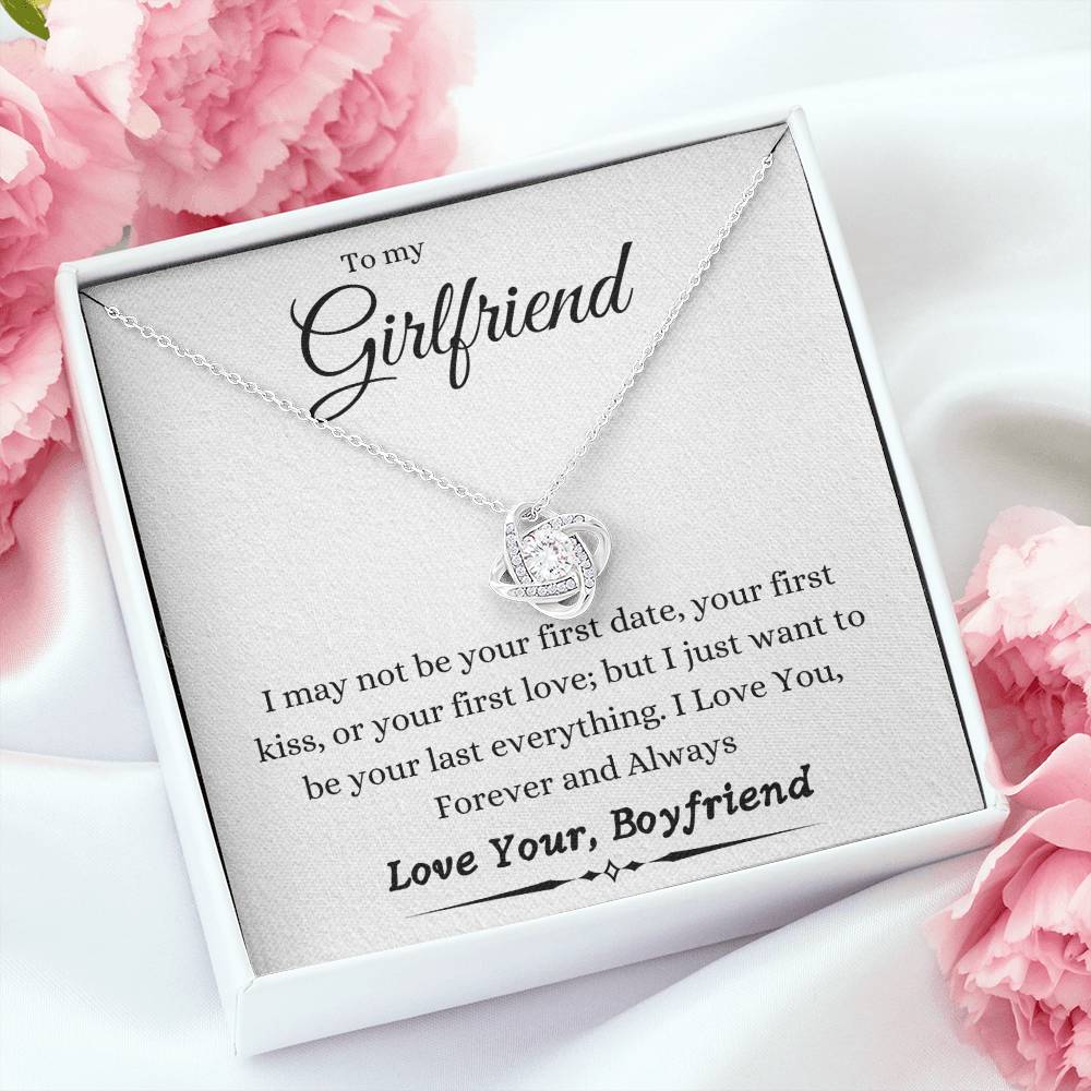 Gift For Girlfriend, To My Beautiful Girlfriend, Girlfriend Necklace, Promise Necklace For Her, Girlfriend Christmas Gift, Romantic Gift Her