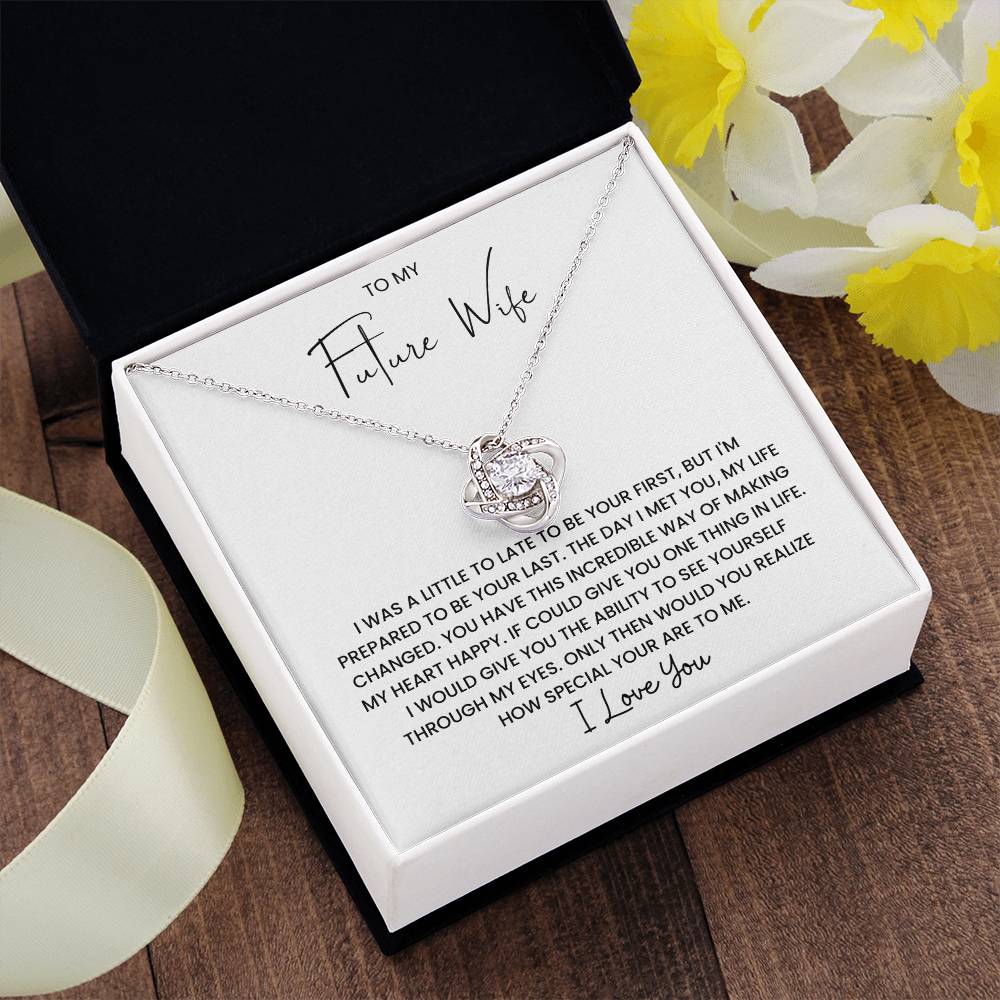 Romantic Gift For Wife, Wife Necklace, To My Beautiful Wife, Wife Gift Idea, Wife Christmas Gift, From Husband To Wife, Anniversary Gift Her