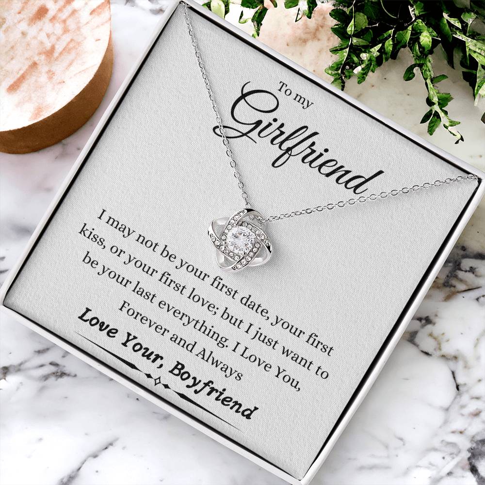 Gift For Girlfriend, To My Beautiful Girlfriend, Girlfriend Necklace, Promise Necklace For Her, Girlfriend Christmas Gift, Romantic Gift Her